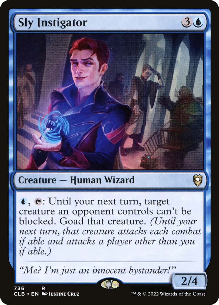 Sly Instigator [Commander Legends: Battle for Baldur's Gate]