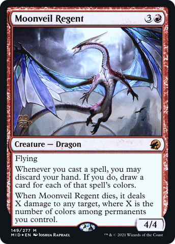Moonveil Regent [Innistrad: Midnight Hunt Prerelease Promos]