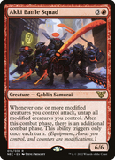 Akki Battle Squad [Kamigawa: Neon Dynasty Commander]