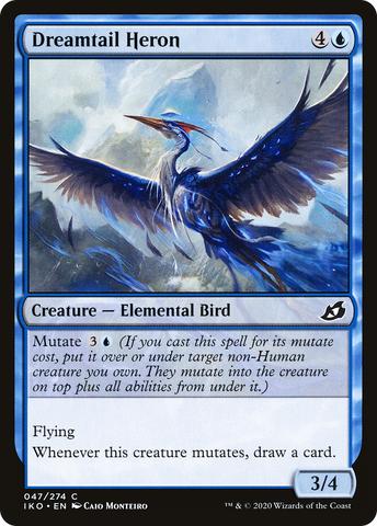 Dreamtail Heron [Ikoria: Lair of Behemoths]