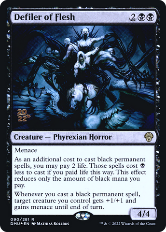 Defiler of Flesh [Dominaria United Prerelease Promos]