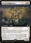 Wall of Mourning (Extended) [Innistrad: Midnight Hunt Commander]