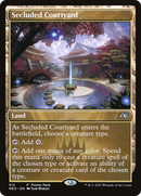 Secluded Courtyard (Promo Pack) [Kamigawa: Neon Dynasty Promos]