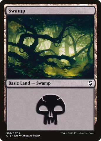 Swamp (301) [Commander 2018]