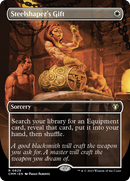Steelshaper's Gift (Borderless Alternate Art) [Commander Masters]