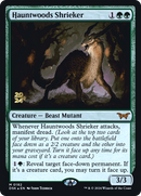 Hauntwoods Shrieker [Duskmourn: House of Horror Prerelease Promos]