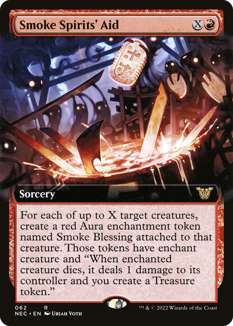 Smoke Spirits' Aid (Extended) [Kamigawa: Neon Dynasty Commander]