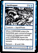 Squidnapper (2021 Edition) [Mystery Booster Playtest Cards]