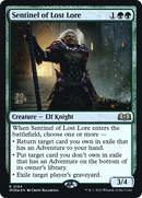 Sentinel of Lost Lore [Wilds of Eldraine Prerelease Promos]