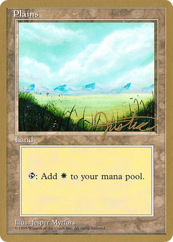 Plains (mj364) (Mark Justice) [Pro Tour Collector Set]