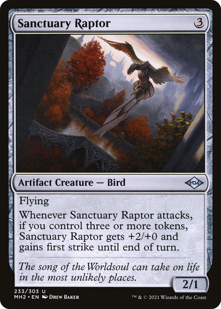 Sanctuary Raptor [Modern Horizons 2]