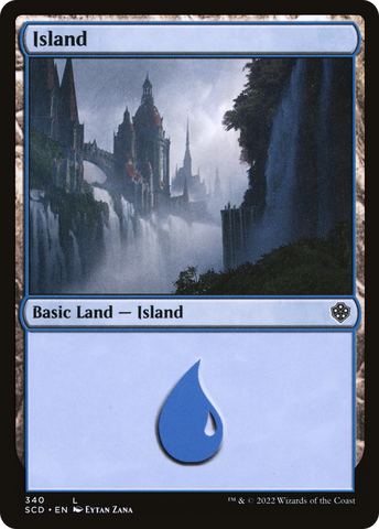 Island (340) [Starter Commander Decks]