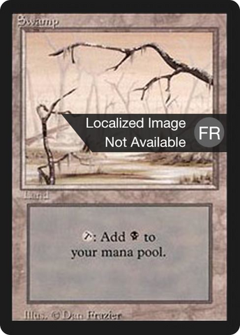 Swamp (B) [Revised Edition (Foreign Black Border)]