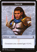 Gideon, Ally of Zendikar Emblem [Battle for Zendikar Tokens]