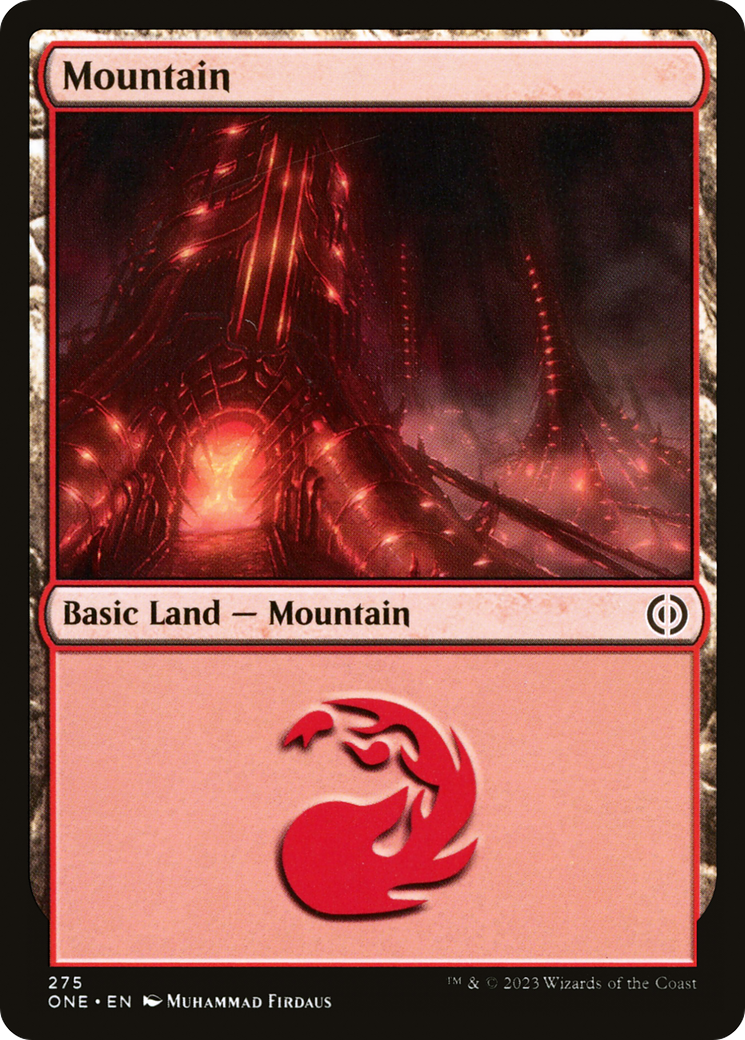 Mountain (275) [Phyrexia: All Will Be One]