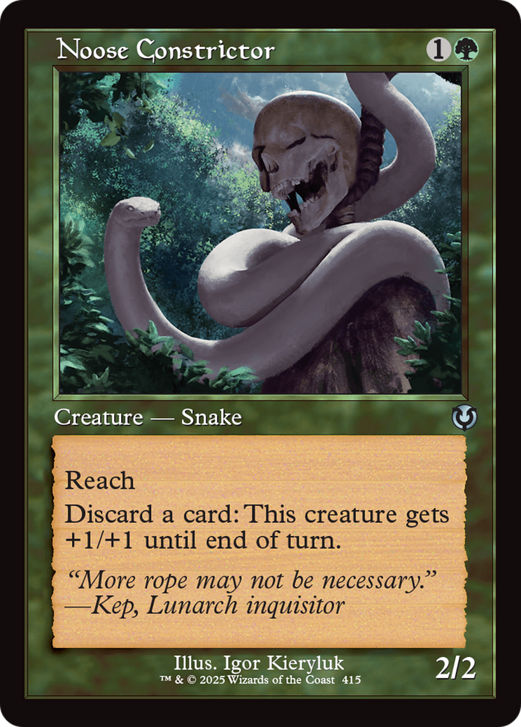 Noose Constrictor (Retro Frame) [Innistrad Remastered]