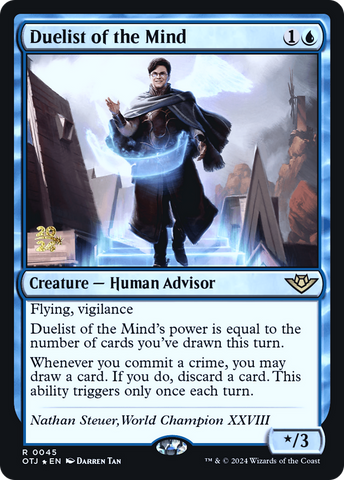 Duelist of the Mind [Outlaws of Thunder Junction Prerelease Promos]