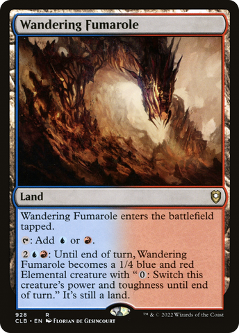 Wandering Fumarole [Commander Legends: Battle for Baldur's Gate]