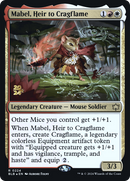 Mabel, Heir to Cragflame [Bloomburrow Prerelease Promos]