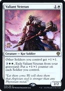 Valiant Veteran [Dominaria United Prerelease Promos]