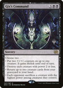 Gix's Command (Promo Pack) [The Brothers' War Promos]