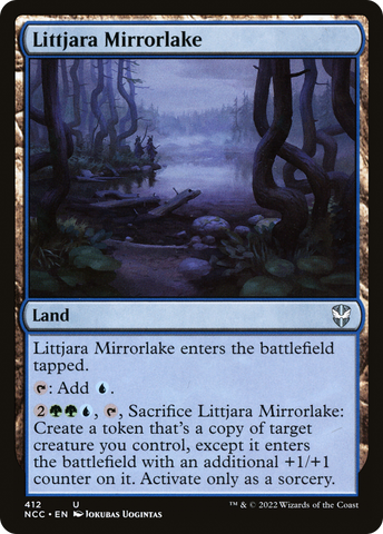 Littjara Mirrorlake [Streets of New Capenna Commander]