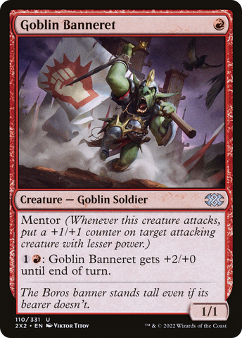 Goblin Banneret [Double Masters 2022]
