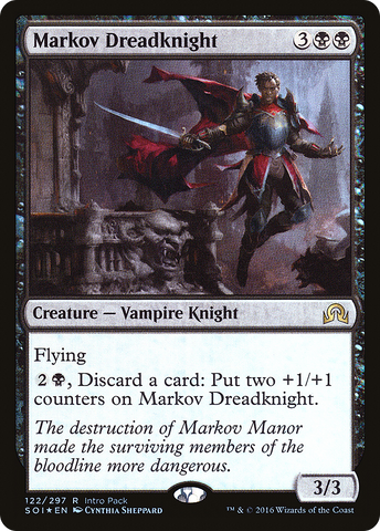 Markov Dreadknight (Intro Pack) [Shadows over Innistrad Promos]