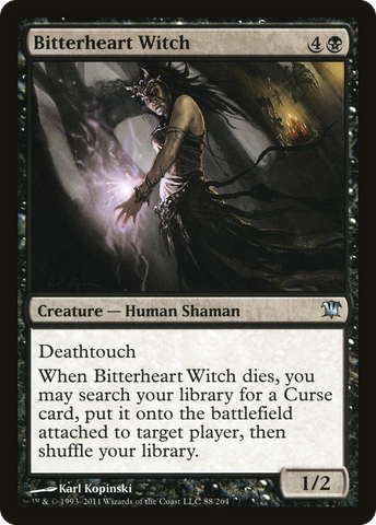 Bitterheart Witch [Innistrad]