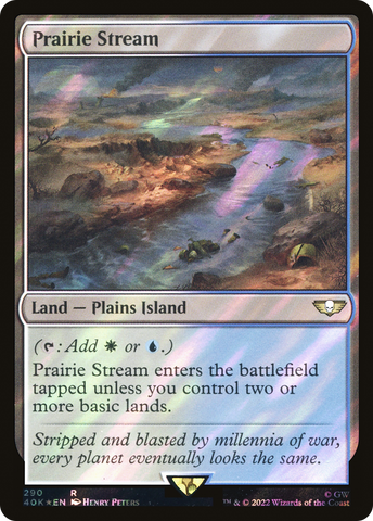 Prairie Stream (Surge Foil) [Universes Beyond: Warhammer 40,000]