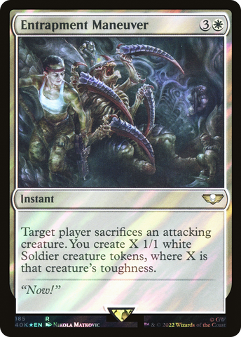 Entrapment Maneuver (Surge Foil) [Universes Beyond: Warhammer 40,000]