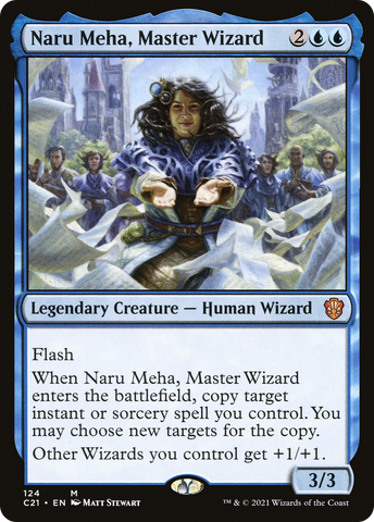Naru Meha, Master Wizard [Commander 2021]