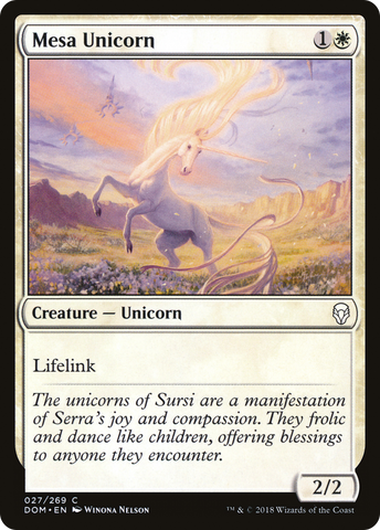 Mesa Unicorn [Dominaria]