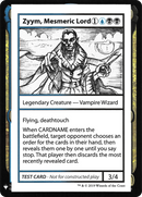 Zyym, Mesmeric Lord [Mystery Booster Playtest Cards]
