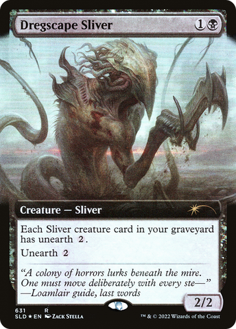 Dregscape Sliver (Extended Art) [Secret Lair Drop Promos]