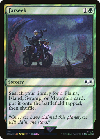 Farseek (Surge Foil) [Universes Beyond: Warhammer 40,000]