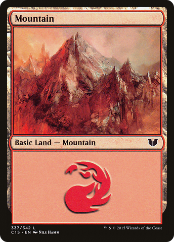 Mountain (337) [Commander 2015]