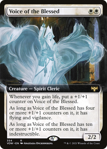 Voice of the Blessed (Extended) [Innistrad: Crimson Vow]