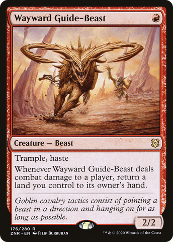 Wayward Guide-Beast [Zendikar Rising]