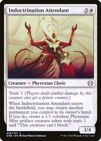Indoctrination Attendant [Phyrexia: All Will Be One]