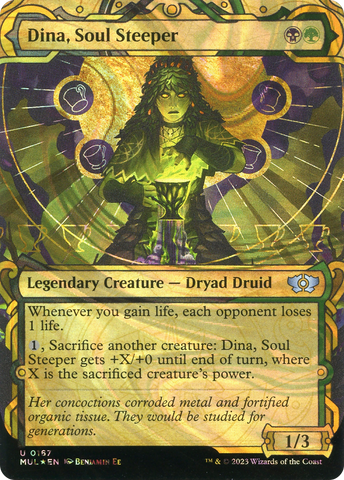 Dina, Soul Steeper (Halo Foil) [Multiverse Legends]