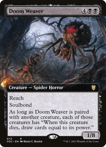 Doom Weaver (Extended) [Innistrad: Crimson Vow Commander]