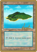 Island (ml368) (Michael Loconto) [Pro Tour Collector Set]