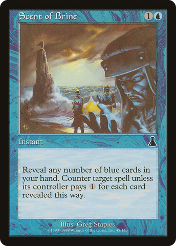 Scent of Brine [Urza's Destiny]