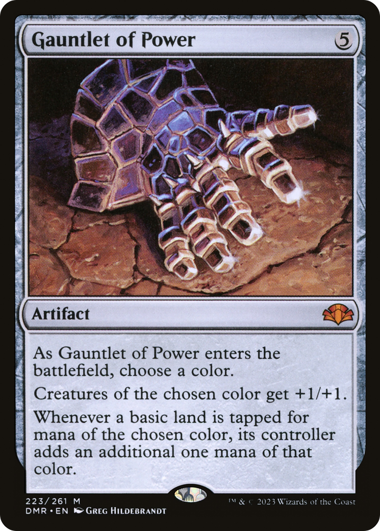 Gauntlet of Power [Dominaria Remastered]