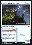 Realm-Cloaked Giant // Cast Off  [Throne of Eldraine Prerelease Promos]