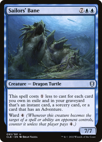 Sailors' Bane [Commander Legends: Battle for Baldur's Gate]