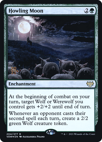 Howling Moon [Innistrad: Crimson Vow Prerelease Promos]