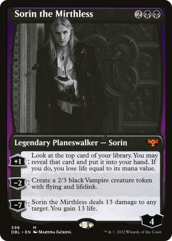 Sorin the Mirthless [Innistrad: Double Feature]