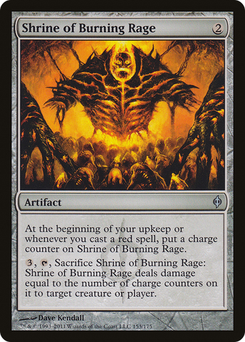 Shrine of Burning Rage [New Phyrexia]